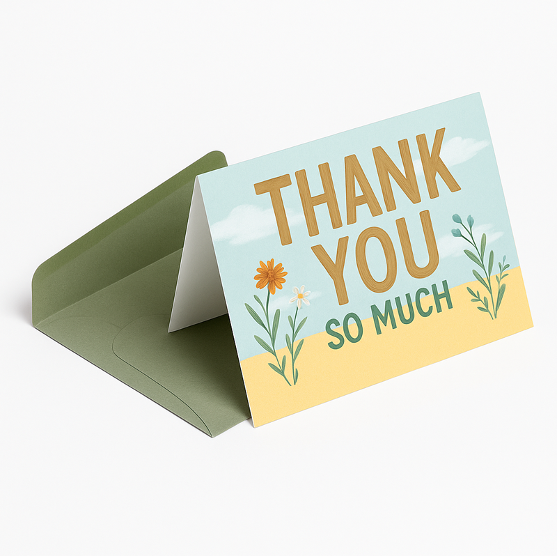 Custom Thank You Cards